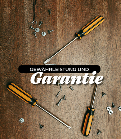 Banner zeigt zwei Schraubenzieher mit ein paar Schrauben verteilt auf einem Tisch